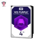 هارد دیسک اینترنال وسترن دیجیتال سری بنفش مدل Purple ظرفیت 4 ترابایت