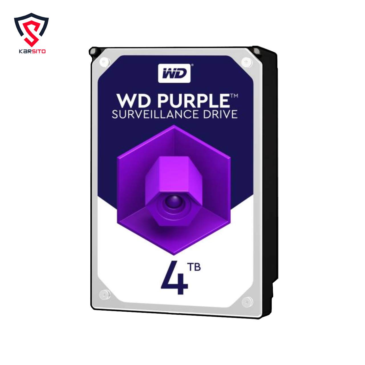 هارد دیسک اینترنال وسترن دیجیتال سری بنفش مدل Purple ظرفیت 4 ترابایت اصلی
