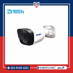 دوربین مداربسته AHD هایتک 2 مگاپیکسل دید در شب رنگی مدل HAB-2666-WA