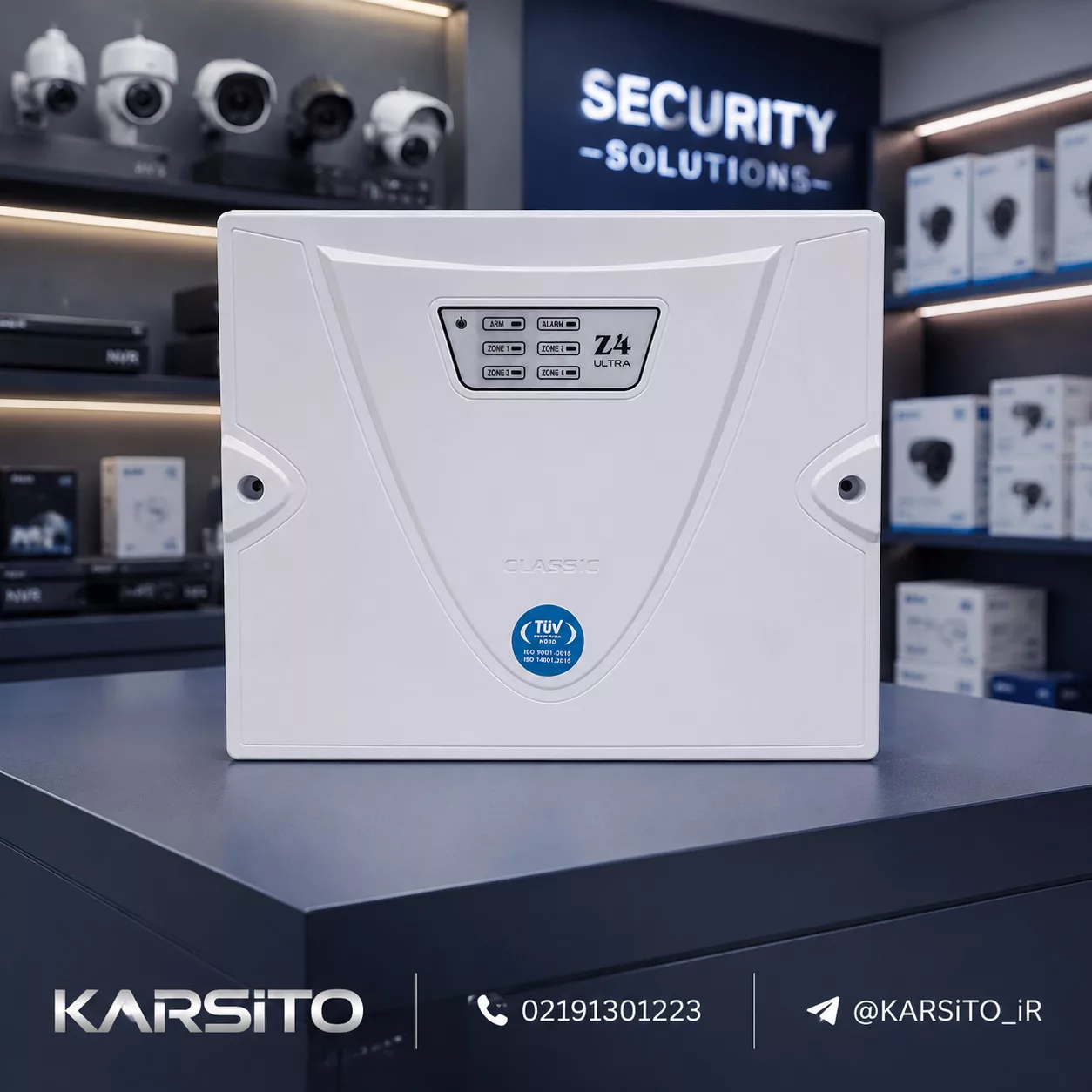 دزدگیر کلاسیک Z4 Ultra فروش عمده karsito.com