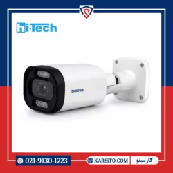 دوربین مداربسته تحت شبکه برند هایتک 8 مگاپیکسل دید در شب رنگی مدل HIB-8875-WA میکروفون دار