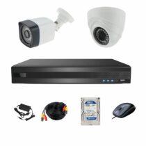 سیستم امنیتی ای اچ دی فوتون کاربری مسکونی و فروشگاهی 2 دوربین